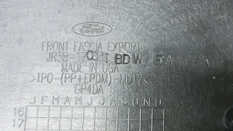 Zderzak przód przedni Ford Mustang VI lift 18-23