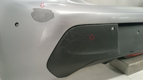 Zderzak tył tylny Peugeot 208 2 II 19- / + lampa + wiązka
