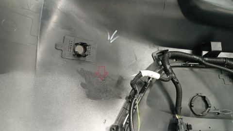 Zderzak tył tylny Peugeot 208 2 II 19- / + lampa + wiązka
