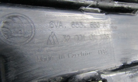 Zderzak przód przedni Skoda Fabia IV 4 6VA 21- / + Podłoga