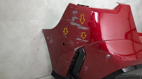 Zderzak tył tylny BMW 1 F70 M Sport 24- / + ślizgi