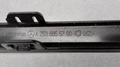 LISTWA CHROM ZDERZAKA TYŁ MERCEDES GLC X253 AMG LINE 15-20 OEM A2538851000
