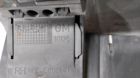 Listwa progowa prawa Opel Astra 2 G Bertone 00-