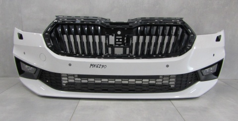 Zderzak przód przedni Skoda Fabia IV 4 6VA 21- / + Podłoga + Halogeny