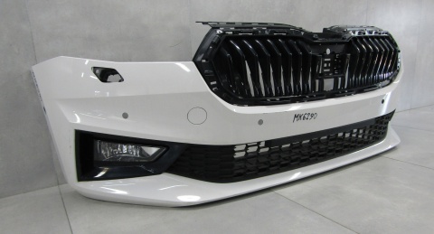 Zderzak przód przedni Skoda Fabia IV 4 6VA 21- / + Podłoga + Halogeny