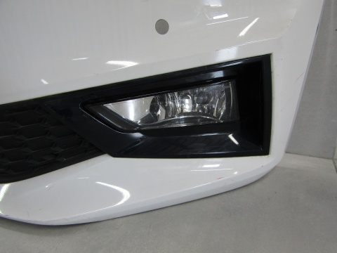 Zderzak przód przedni Skoda Fabia IV 4 6VA 21- / + Podłoga + Halogeny
