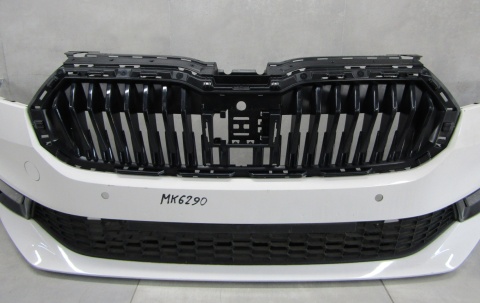 Zderzak przód przedni Skoda Fabia IV 4 6VA 21- / + Podłoga + Halogeny