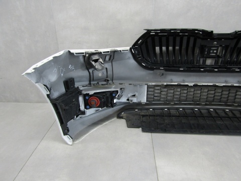Zderzak przód przedni Skoda Fabia IV 4 6VA 21- / + Podłoga + Halogeny