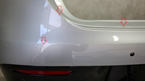 Zderzak tył tylny Mercedes EQE V295 295 AMG 22-