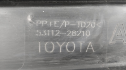 KRATKA ATRAPA ZDERZAKA CHROM TOYOTA PREVIA ESTIMA AERAS 12-16 OEM 5311228210