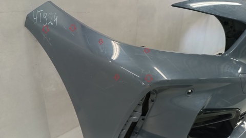 Zderzak przód przedni BMW 1 F40 M-Pakiet 19-24 /+ ślizgi + dokładka