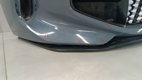 Zderzak przód przedni BMW 1 F40 M-Pakiet 19-24 /+ ślizgi + dokładka