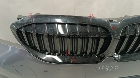 Zderzak przód przedni BMW 3 G20 G21 SPORT LINE 18-22 / + roleta + ślizgi