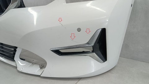 Zderzak przód przedni BMW 3 G20 G21 SPORT LINE 18-22 / + roleta + ślizgi