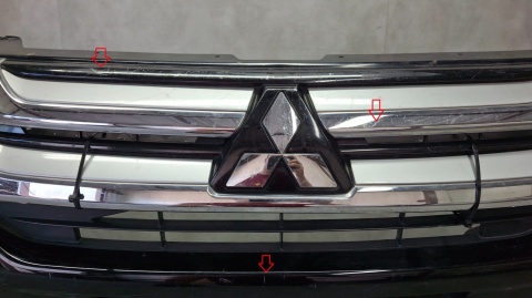 Zderzak przód przedni Mitsubishi Outlander 3 III Lift Hybryda 19-21