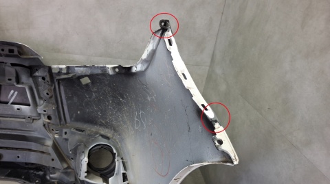 Zderzak przód przedni Mitsubishi Outlander 3 III Lift Hybryda 19-21