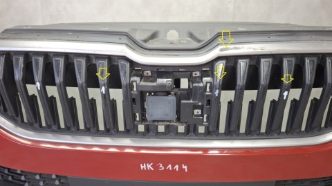 Zderzak przód przedni Skoda Superb 4 IV 24- / + Radary