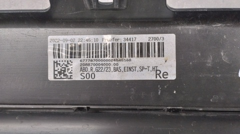 Listwa progowa prawa BMW 4 G22 G23 20- próg nakładka