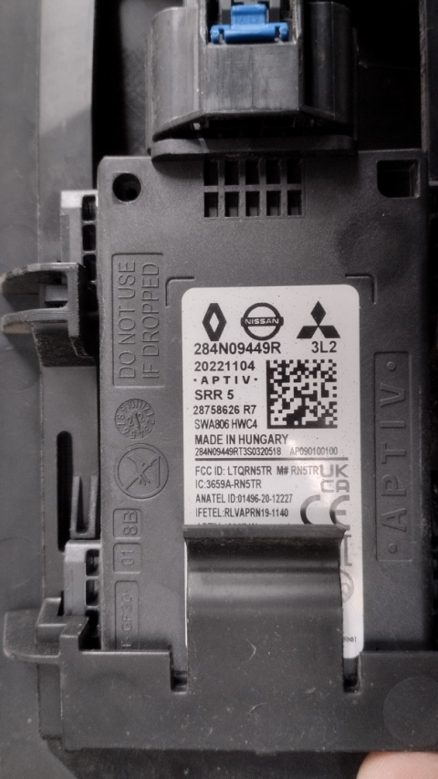 Zderzak tył tylny Nissan Qashqai 3 III J12 21-24 Kompl. Wiązka/PDC/Radary