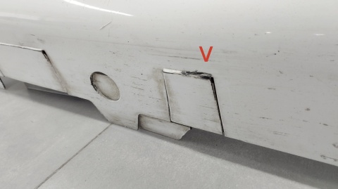 Listwa progowa prawa Tesla S Lift 21- próg 1680270-00-A