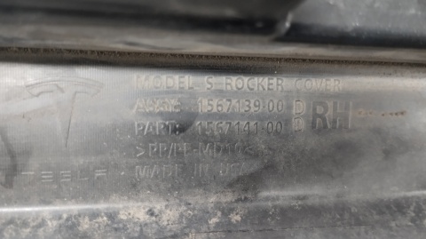 Listwa progowa prawa Tesla S Lift 21- próg 1680270-00-A