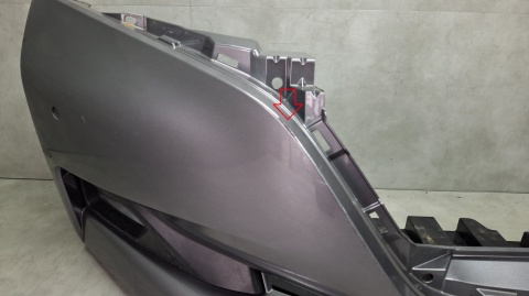 Zderzak przód przedni Nissan Leaf 2 II ZE1 17-25 / + osłona + halogeny