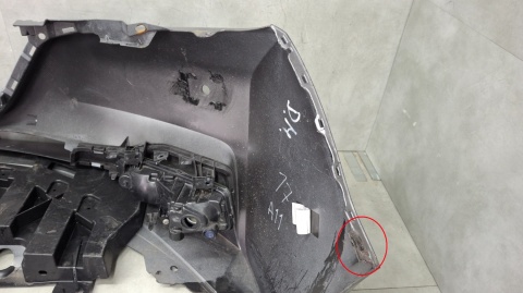 Zderzak przód przedni Nissan Leaf 2 II ZE1 17-25 / + osłona + halogeny