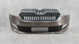 Zderzak przód przedni Skoda Fabia 3 III 6V0 Lift 18-21
