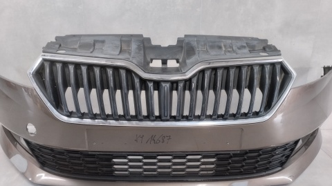 Zderzak przód przedni Skoda Fabia 3 III 6V0 Lift 18-21