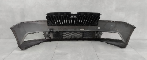 Zderzak przód przedni Skoda Fabia 3 III 6V0 Lift 18-21