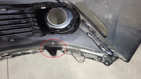 Zderzak przód przedni Toyota Aygo 2 II 14-18