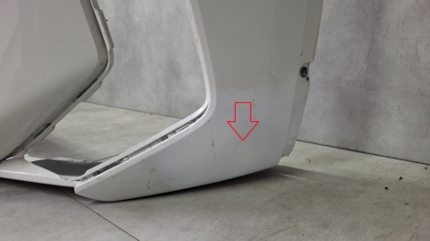 Zderzak przód przedni BMW X3M G01 F97 X4M G02 F98 LCI LIFT 20- / + ślizg