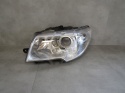 LAMPA PRZÓD SKODA SUPERB II 2 ZWYKŁA SOCZEWKA LH LEWA 08-13 3T1941015D