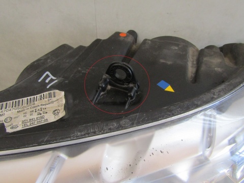 LAMPA PRZÓD SKODA SUPERB II 2 ZWYKŁA SOCZEWKA LH LEWA 08-13 3T1941015D