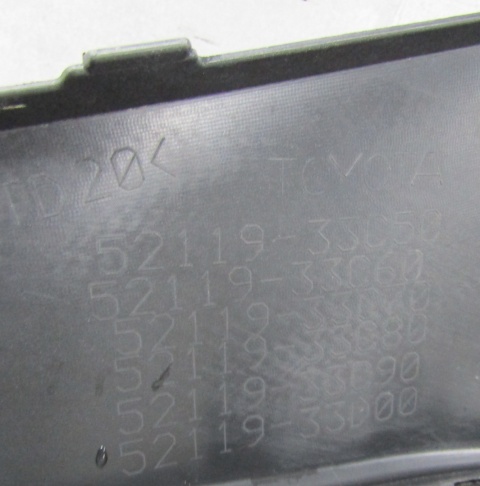 Zderzak przód przedni Toyota Camry 8 VIII LIFT 21-24