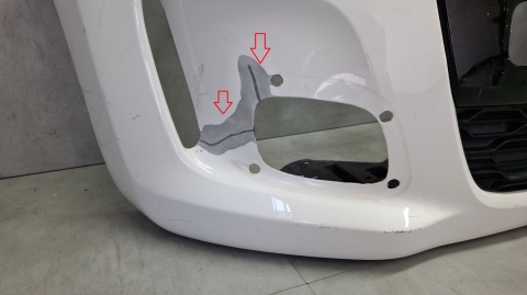 Zderzak przód przedni Citroen C1 II 14-22 / + 1 halogen