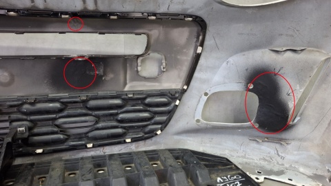 Zderzak przód przedni Citroen C1 II 14-22 / + 1 halogen