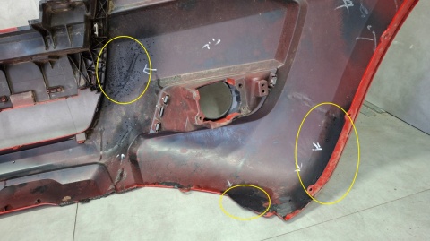 Zderzak przód przedni Ford Ranger V 5 Lift 15-18