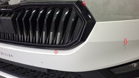 Zderzak przód przedni Skoda Fabia IV 4 Monte Carlo 6VA 21- / + halogeny