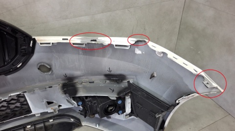Zderzak przód przedni Skoda Fabia IV 4 Monte Carlo 6VA 21- / + halogeny