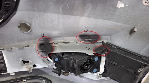 Zderzak przód przedni Skoda Fabia IV 4 Monte Carlo 6VA 21- / + halogeny