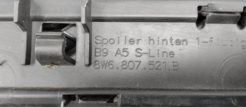 Dyfuzor spoiler dokładka tył Audi A5 8W6 S Line 16-19 coupe Cabrio