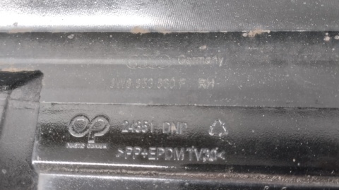 Listwa progowa prawa Audi A5 8W8 S-Line 19 Lift-