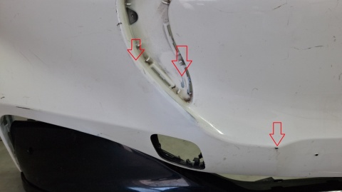 Zderzak przód przedni Ford Mustang Mach-E 21- / + wzmocnienie