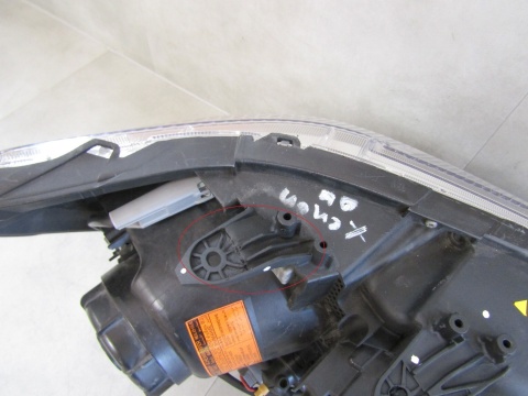 LAMPA PRZÓD MITSUBISHI ASX KSENON 10-12 LH LEWA CZARNA