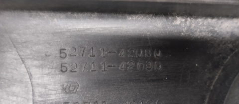 Spoiler dokładka hokej zderzaka przód Toyota RAV 4 15-19 LIFT