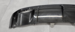 DYFUZOR ZDERZAKA SPOILER TYŁ AUDI RS6 C7 4G CARBON 13-18 4G9807521E
