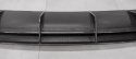 DYFUZOR ZDERZAKA SPOILER TYŁ AUDI RS6 C7 4G CARBON 13-18 4G9807521E