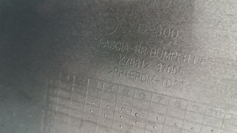 Zderzak tył tylny SsangYong Korando 4 IV 19-25 /+ Lampa