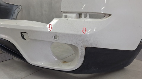 Zderzak tył tylny BMW X5 E70 Lift LCI 10-13 / + 3 PDC + wiązka